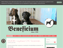 Tablet Screenshot of galgo.pl